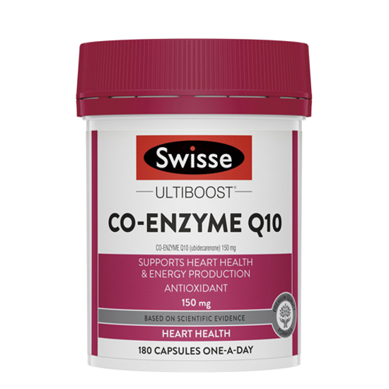 Swisse 辅酶Q10 150mg 心脏保护 180粒软胶囊 保质期2028.9